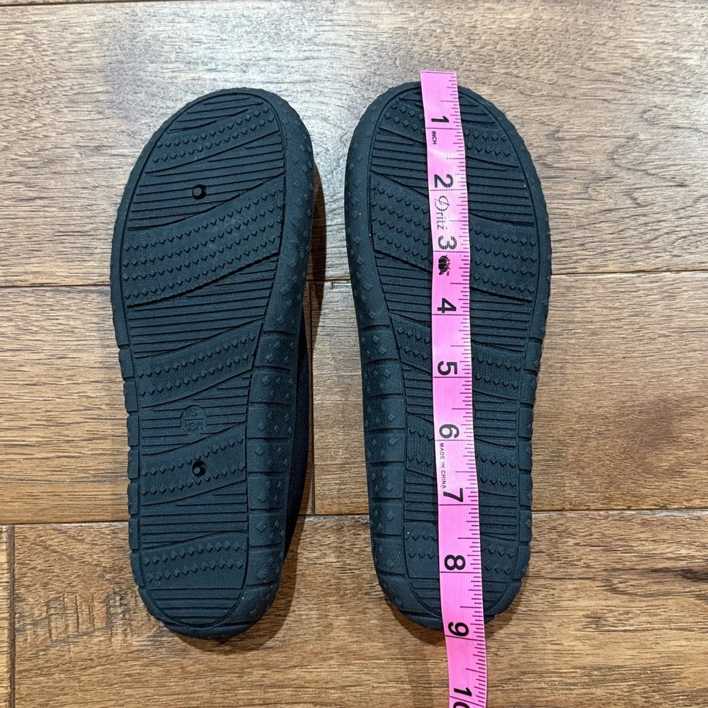 Cat & Jack Kids Girls Grover Black Slip On Water Shoes - Size S (13/1)